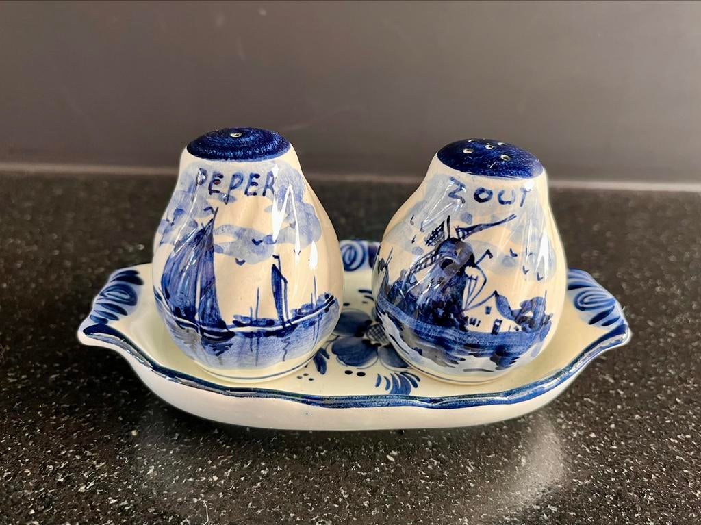 Peper en zout delfts blauw, Ophalen of Verzenden