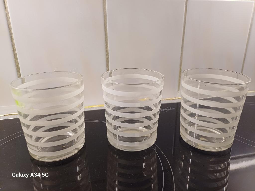Glas Ikea (set van 3), Verzamelen, Ophalen of Verzenden, Gebruikt, Frisdrankglas