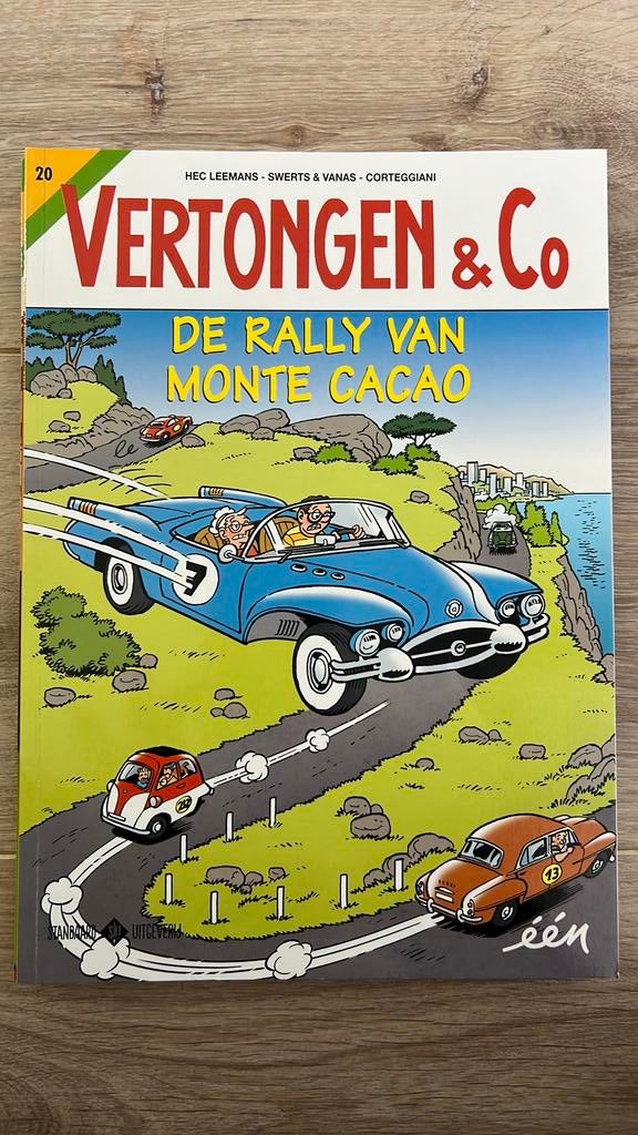 Vertongen & Co - 20 - De rally van Monte-Cacao, Hec Leemans; Swerts & Vanas; Corteggiani, Eén stripboek, Nieuw, Ophalen of Verzenden