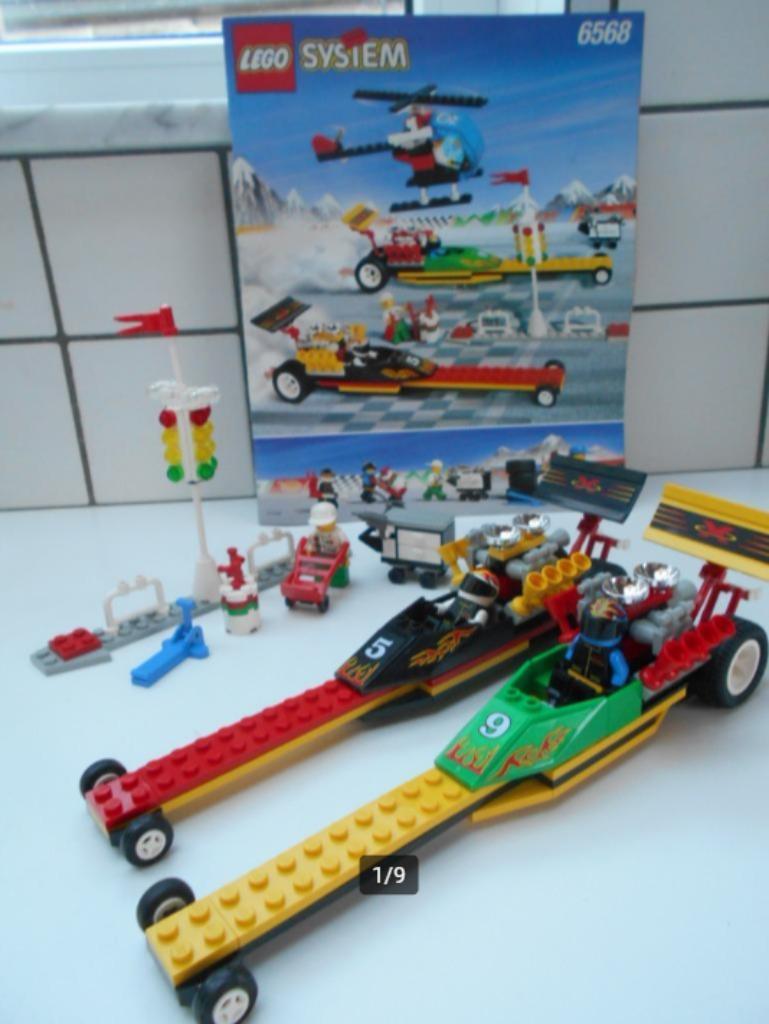 lego 6568 Dragster Racing, Ophalen of Verzenden, Lego
