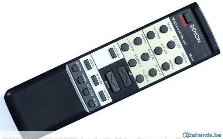 afstandsbediening  denon rc 147, Ophalen of Verzenden, Gebruikt