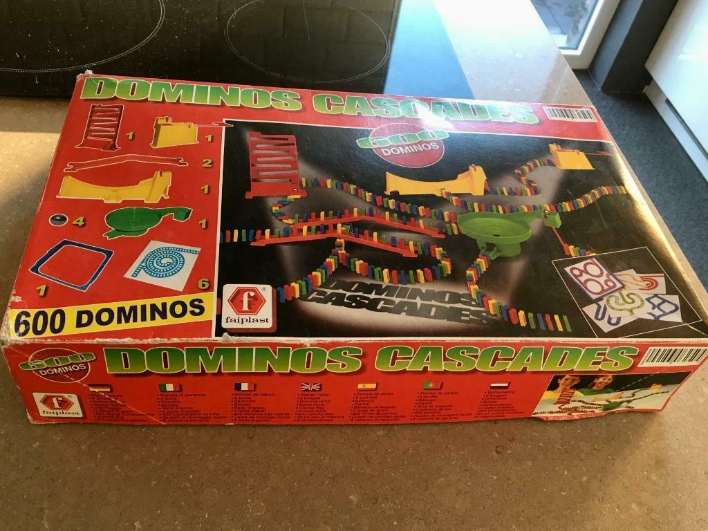 Speelgoed Dominos Cascades van Faiplast, Een of twee spelers, Ophalen, Zo goed als nieuw