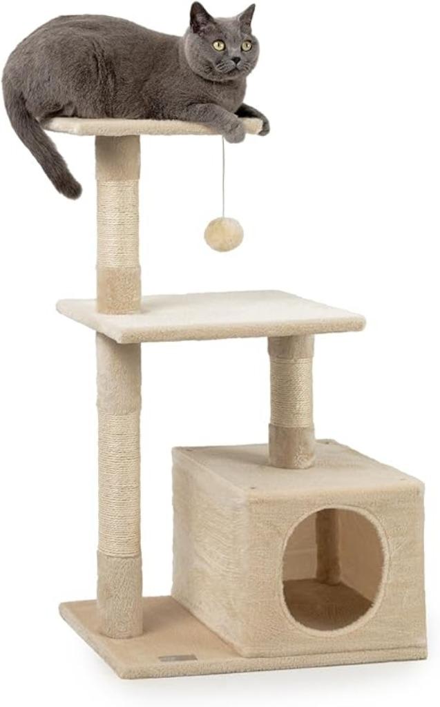 poteau d'escalade | griffoir | maison pour chat | 85 cm | No, Neuf, Griffoir, -, Dibea