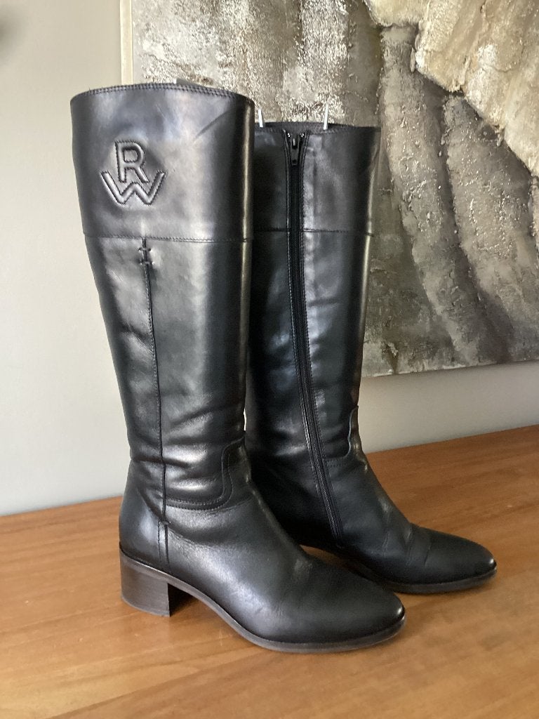 Laarzen River Woods 38, Kleding | Dames, Schoenen, Hoge laarzen, River Woods, Zwart, Ophalen of Verzenden