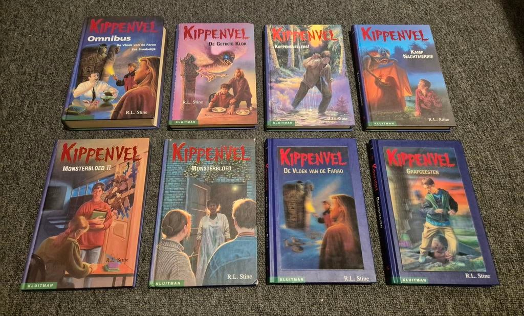 Boeken Kippenvel, Ophalen, Gelezen