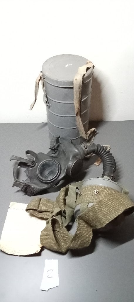Masque à Gaz Défense Passive WW2 -2, Ophalen of Verzenden, Landmacht, Overige typen