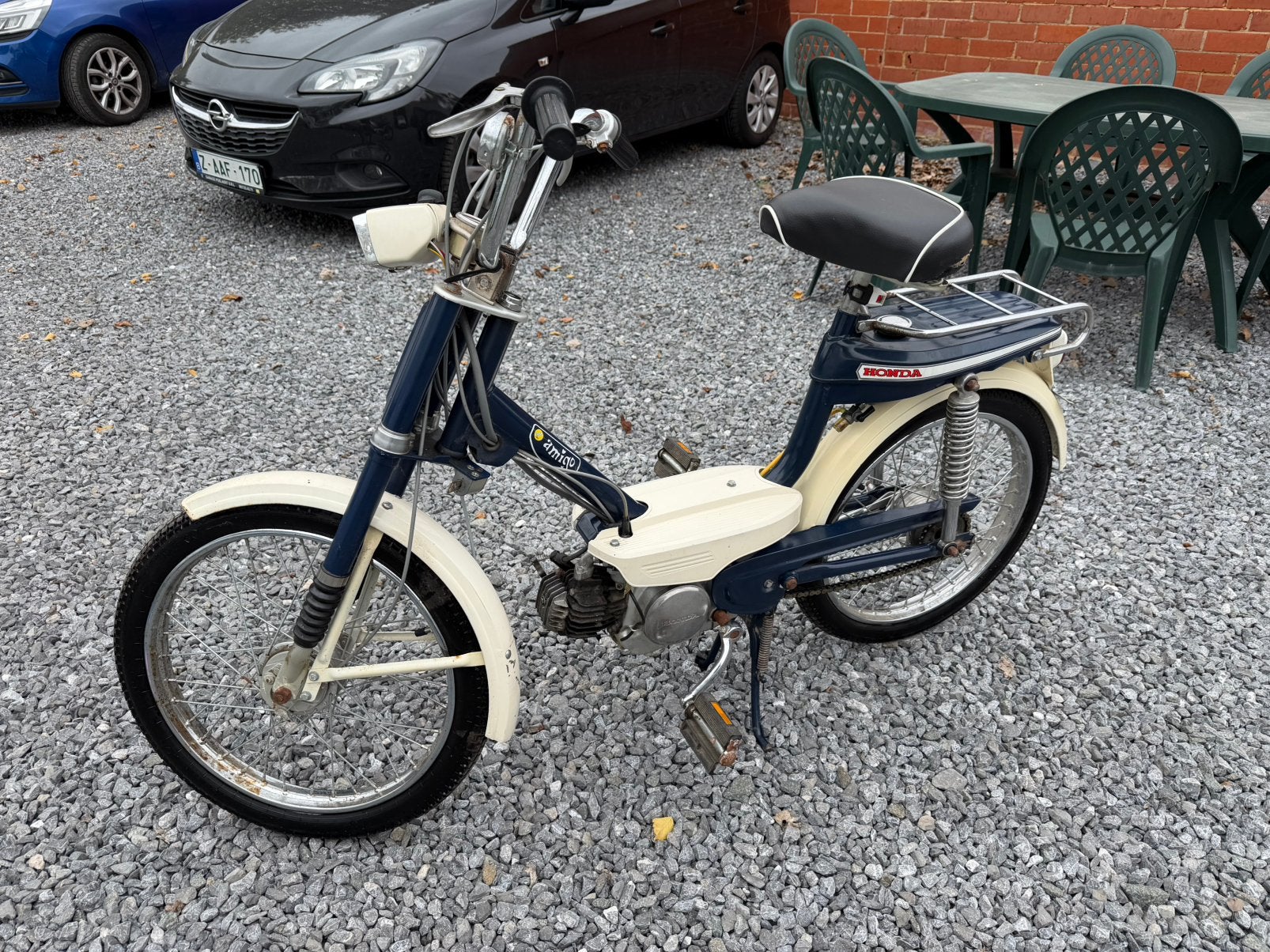 Honda Amigo 50 cm3 tourne et roule parfaitement, Fietsen en Brommers, Ophalen