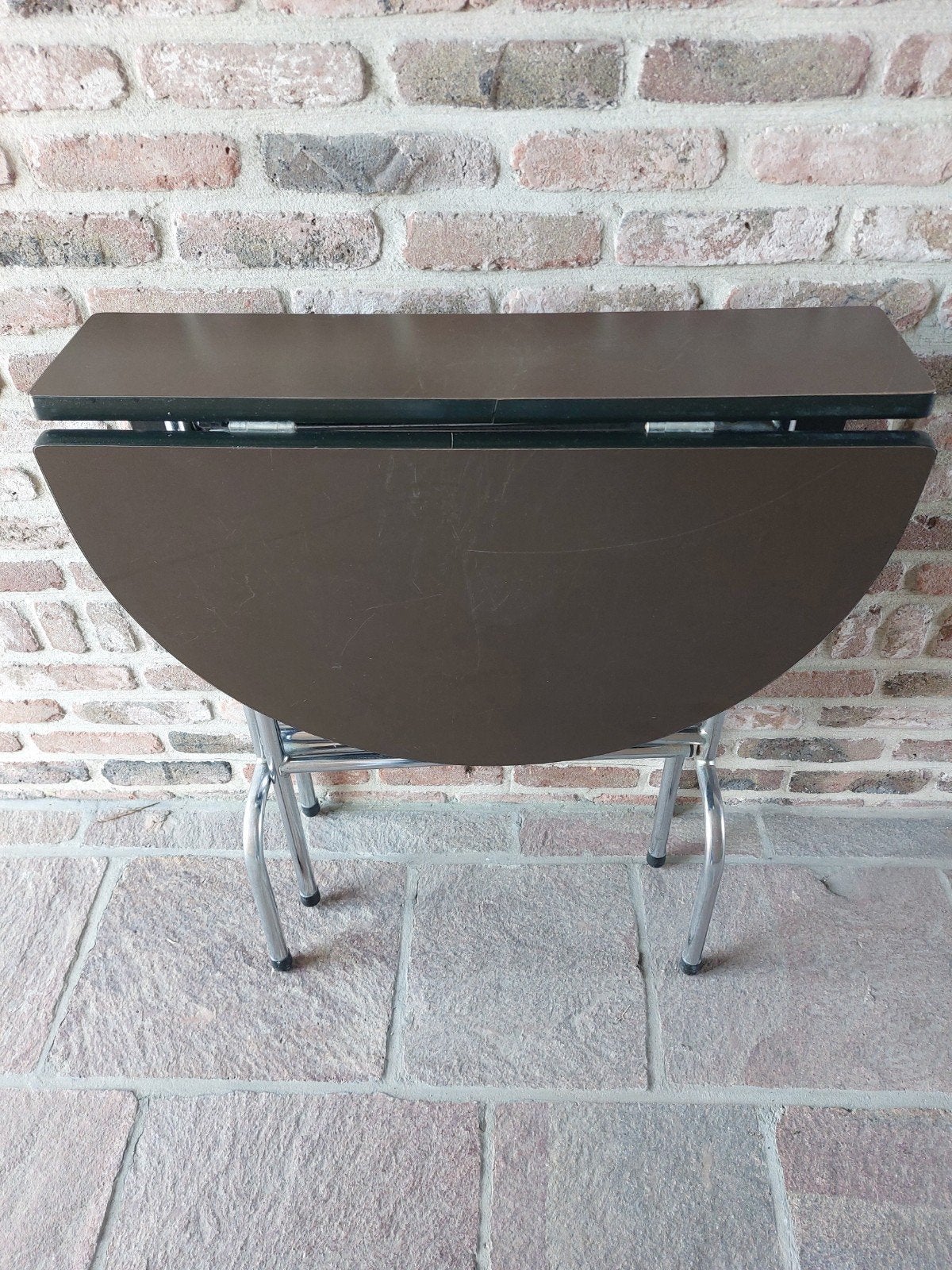 Opklapbaar klein tafeltje, Enlèvement, Utilisé, 75 cm ou plus, 60 cm ou plus