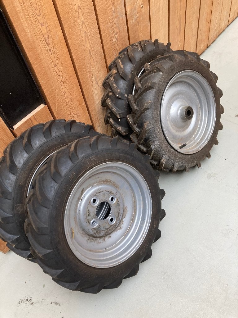 Tractiebanden met velg, Ophalen, Gebruikt