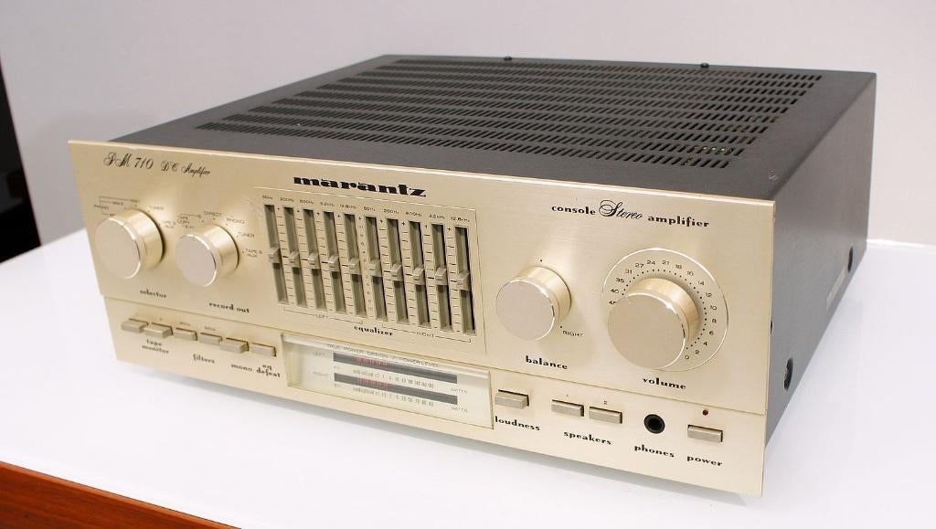MARANTZ  PM710 DC amplificateur fonctionnel & puissant ., Marantz, Enlèvement ou Envoi, 60 à 120 watts, Stéréo