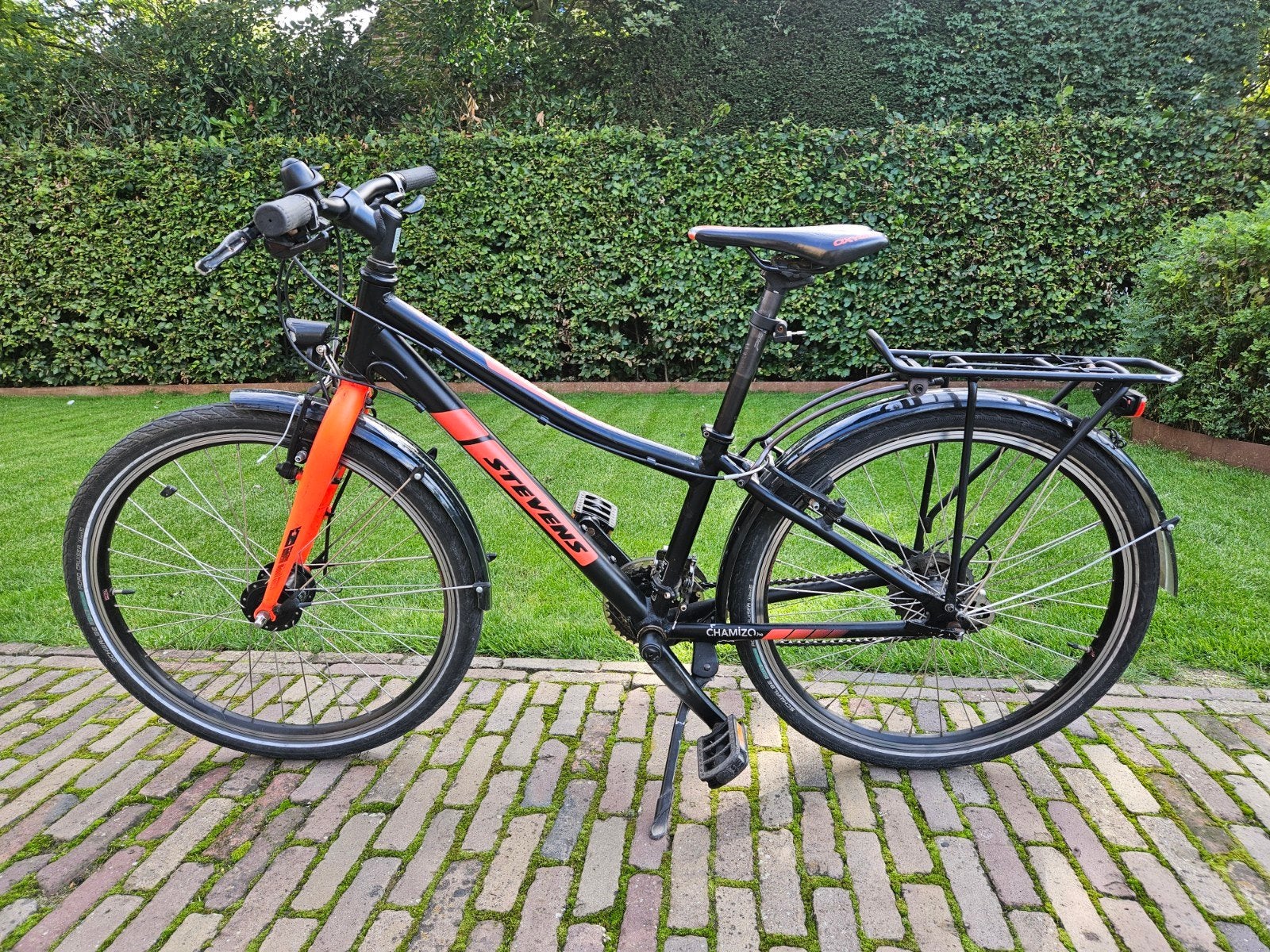 Kinderfiets Stevens Tour, Gebruikt, Velgrem, Overige maten, Meer dan 20 versnellingen