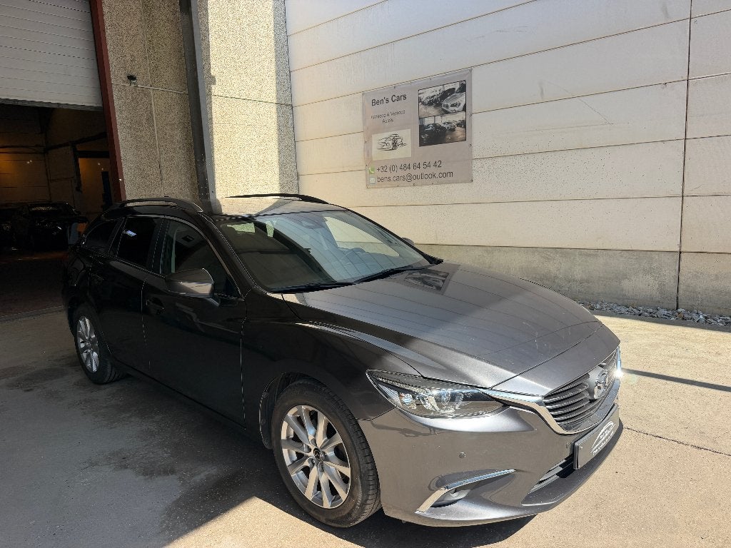 Mazda 6 2.0i Break SKYACTIV-G 163pk Premium Edition *GPS/AC*, Autos, Mazda, Argent ou Gris, Achat, 139 g/km, Euro 6
