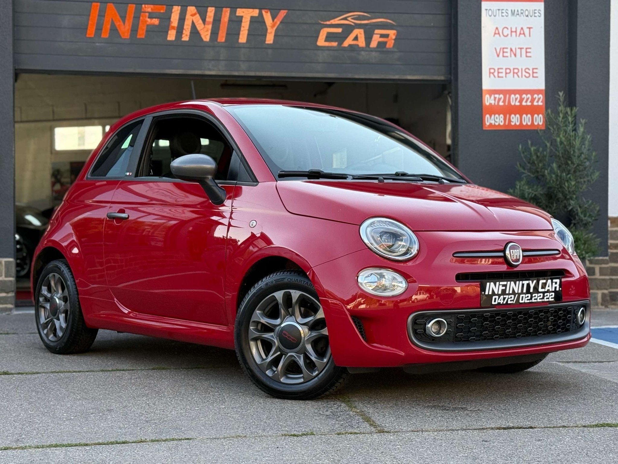 Fiat 500 500 1.2i Sport S, Achat, Euro 6, Entreprise, 69 ch