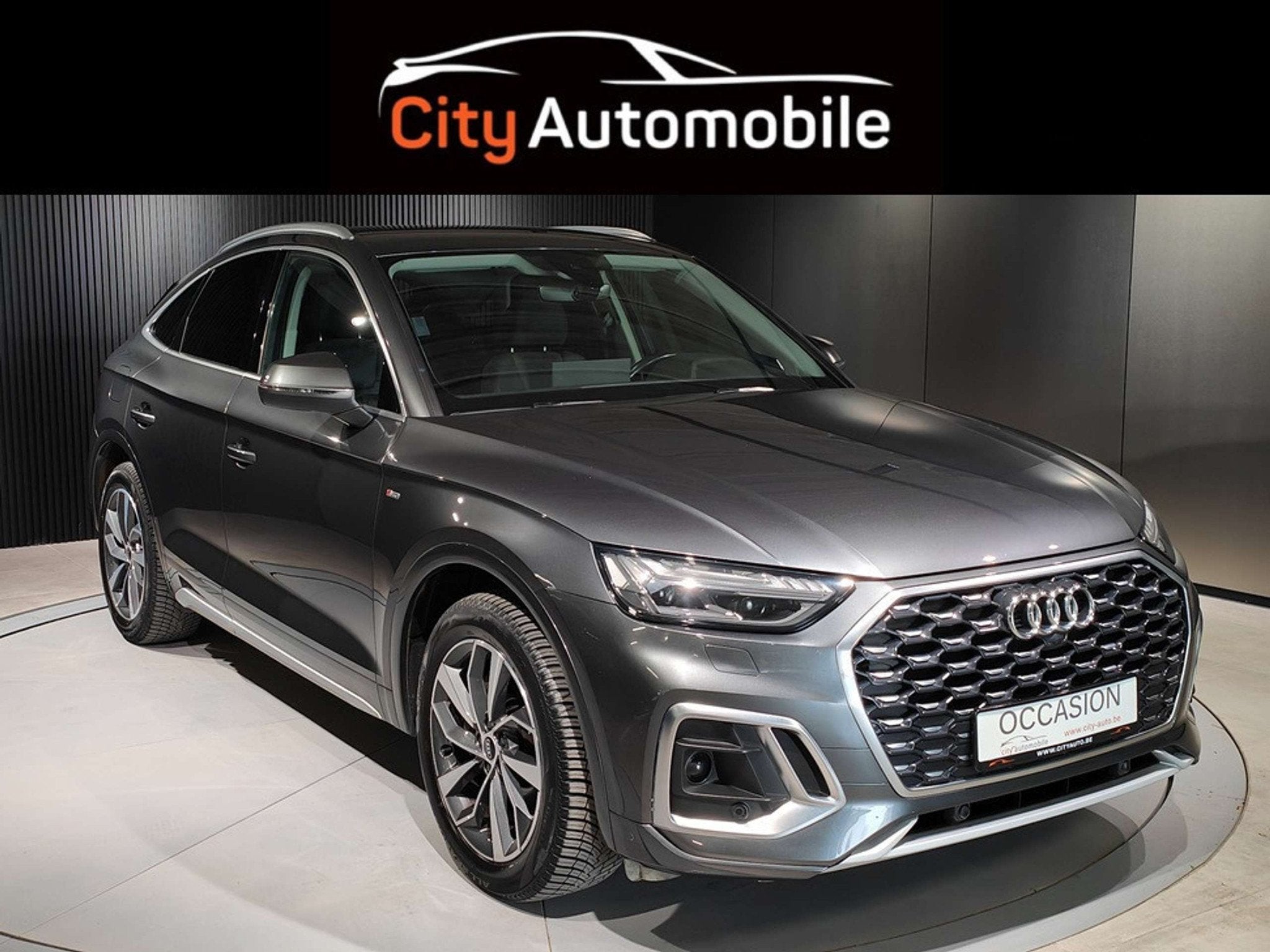 Audi Q5 Q5 SPORTBACK 35 TDI S-TRONIC S-LINE CARPLAY CUIR G, Auto's, Audi, Automaat, Gebruikt, 4 cilinders, Q5