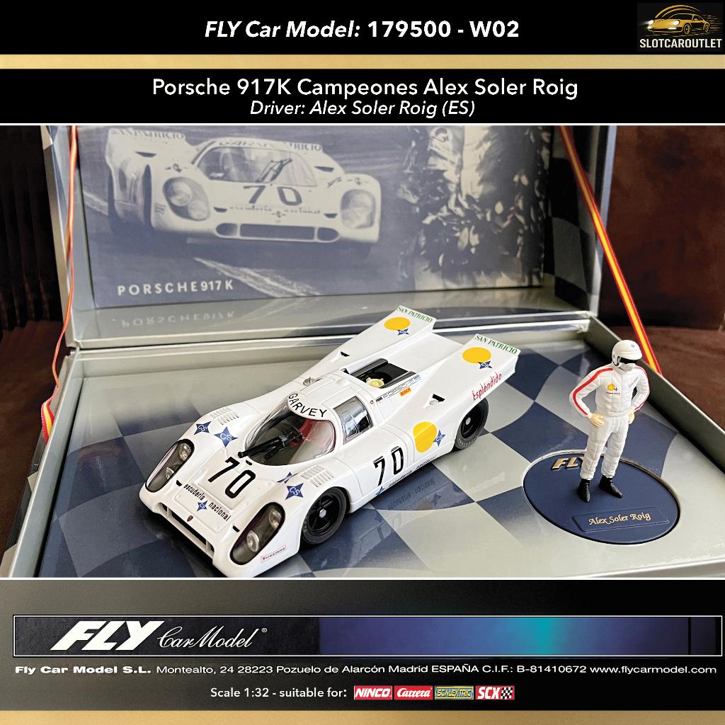 W02 - 179500 Fly Campeones Alex Soler Roig Porsche 917K‼️, Envoi, Neuf, Électrique