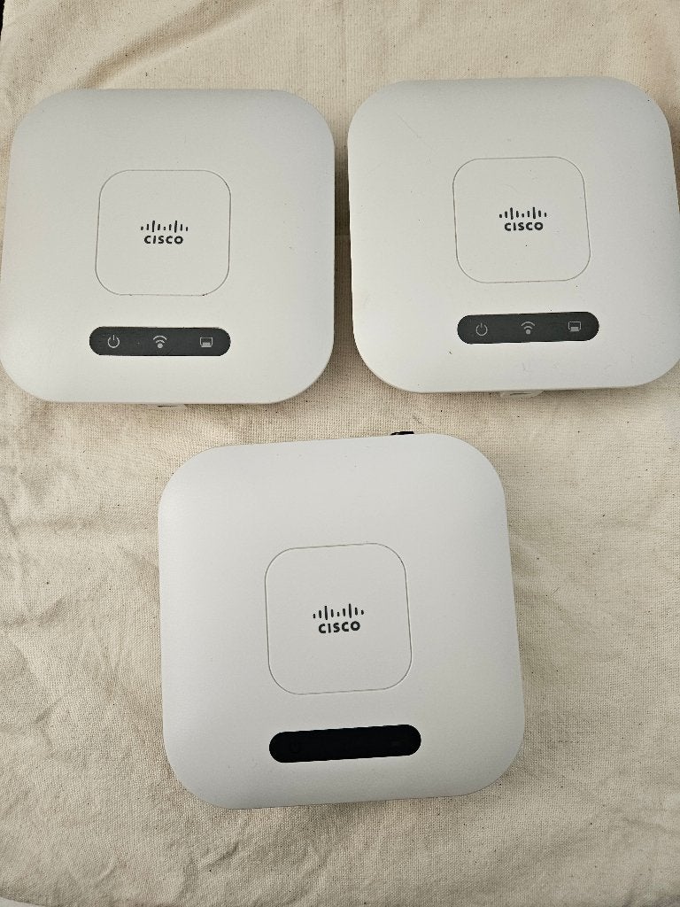 3x WAP 121 access points, Computers en Software, Accesspoints, Ophalen of Verzenden, Gebruikt, Cisco