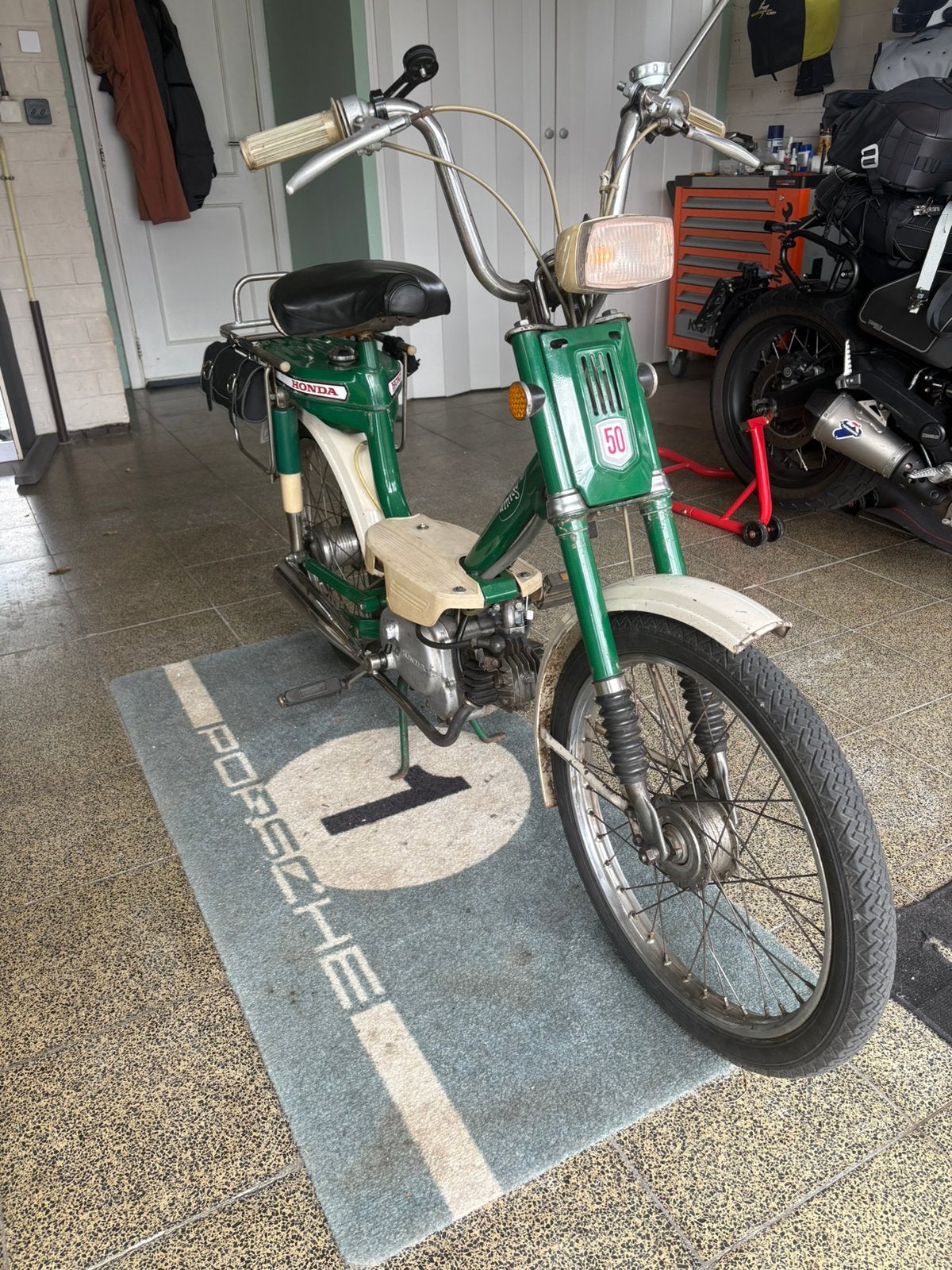 Honda Amigo uit 1973, Fietsen en Brommers, Brommers | Honda, Ophalen, Gebruikt, Overige modellen, Klasse B (45 km/u)