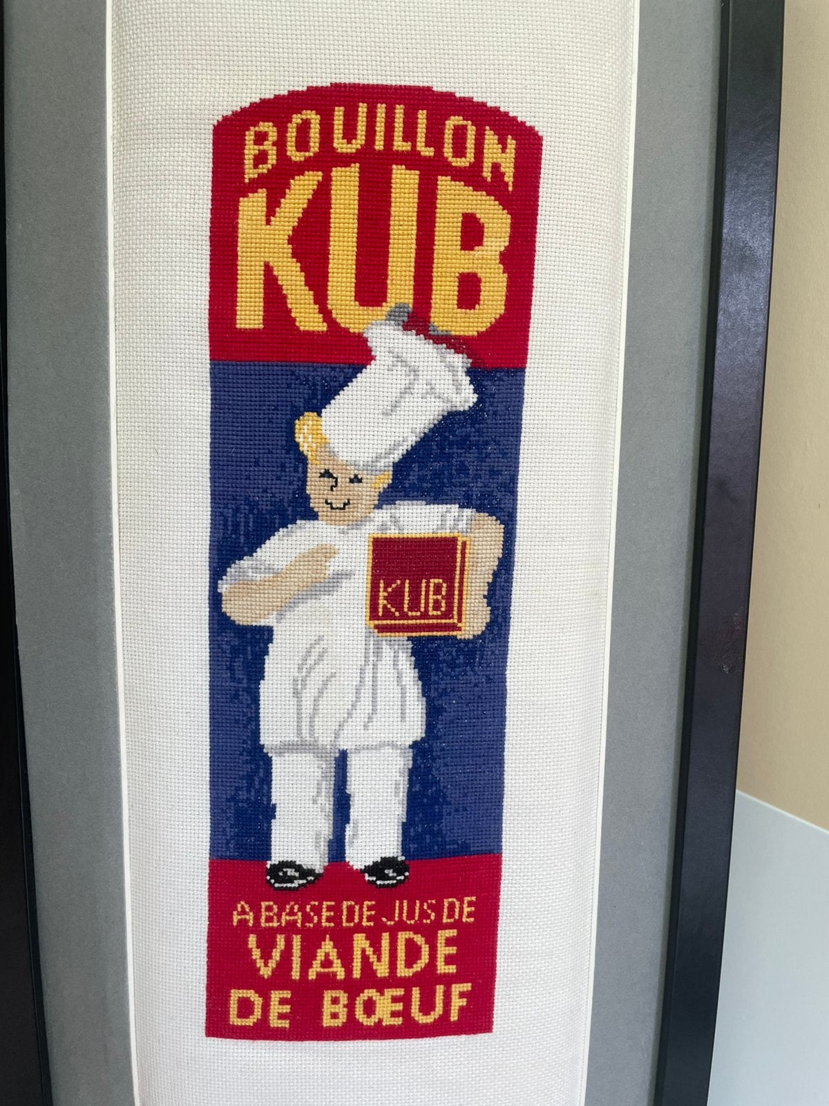 kub geborduurde reclame, Collections, Enlèvement ou Envoi, Utilisé