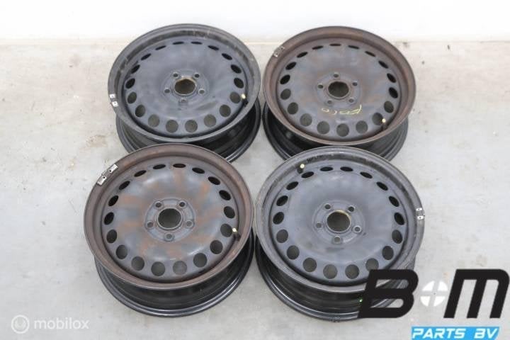 Org 15 inch stalen velgen VW Polo 2G 2Q0601027J, Utilisé, Jante(s)