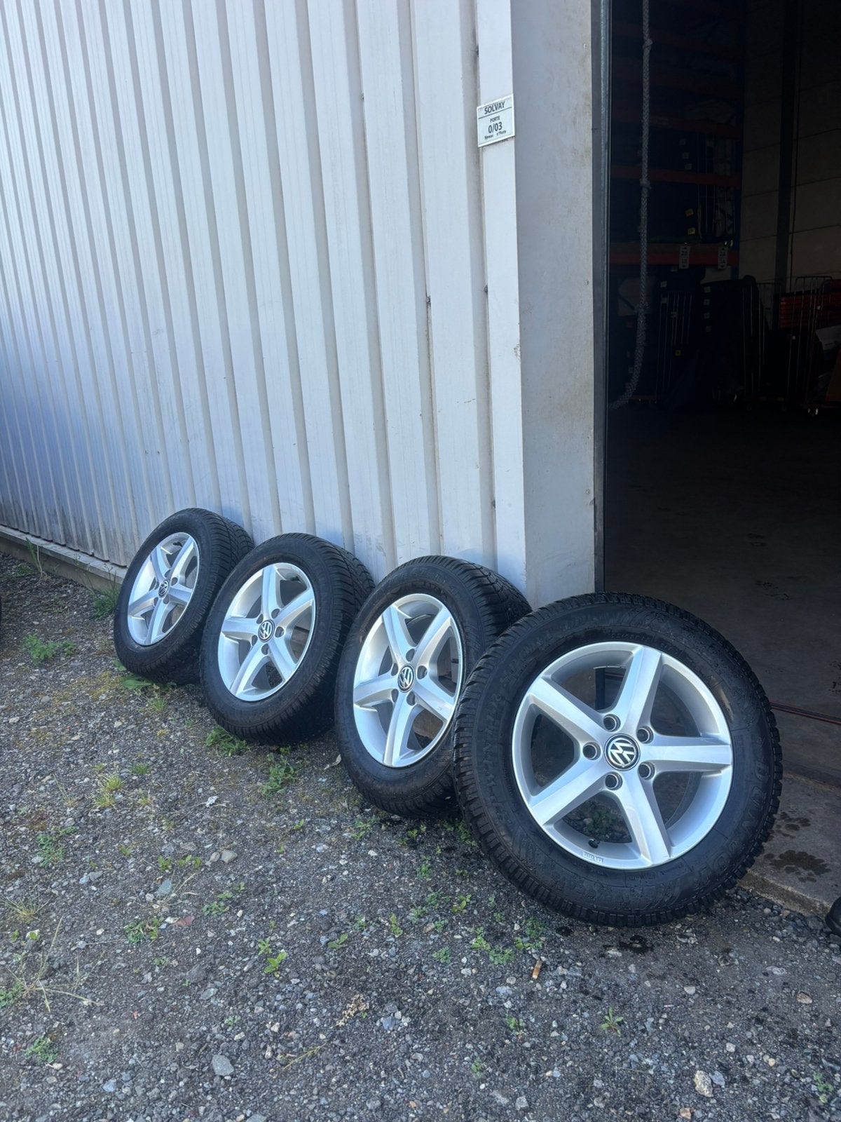 Jantes Vw 15p, Enlèvement