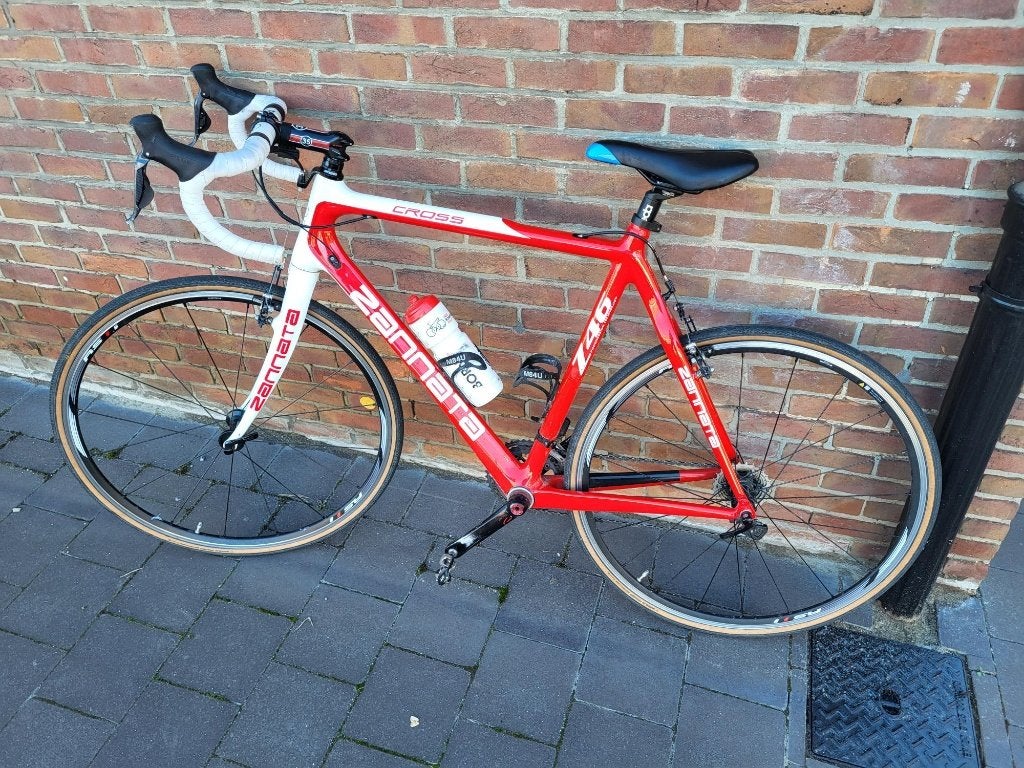 Zannata Z46 Carbon gravelbike, Vélos & Vélomoteurs, Autres marques, Frein sur jante, Comme neuf, Enlèvement