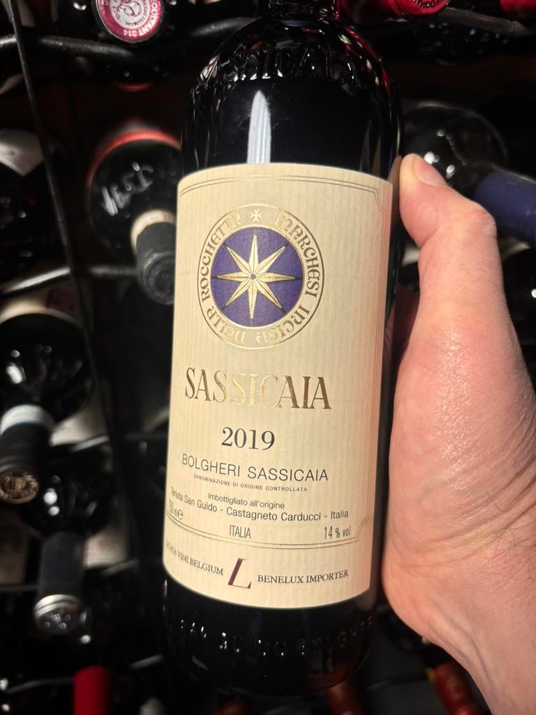 Sassicaia 2019, Collections, Vins, Enlèvement ou Envoi, Comme neuf