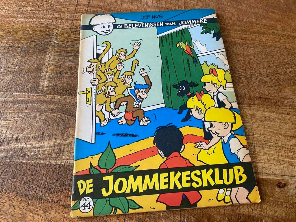 🦜🔵 JOMMEKE : De Jommekesklub, Ophalen of Verzenden, Zo goed als nieuw