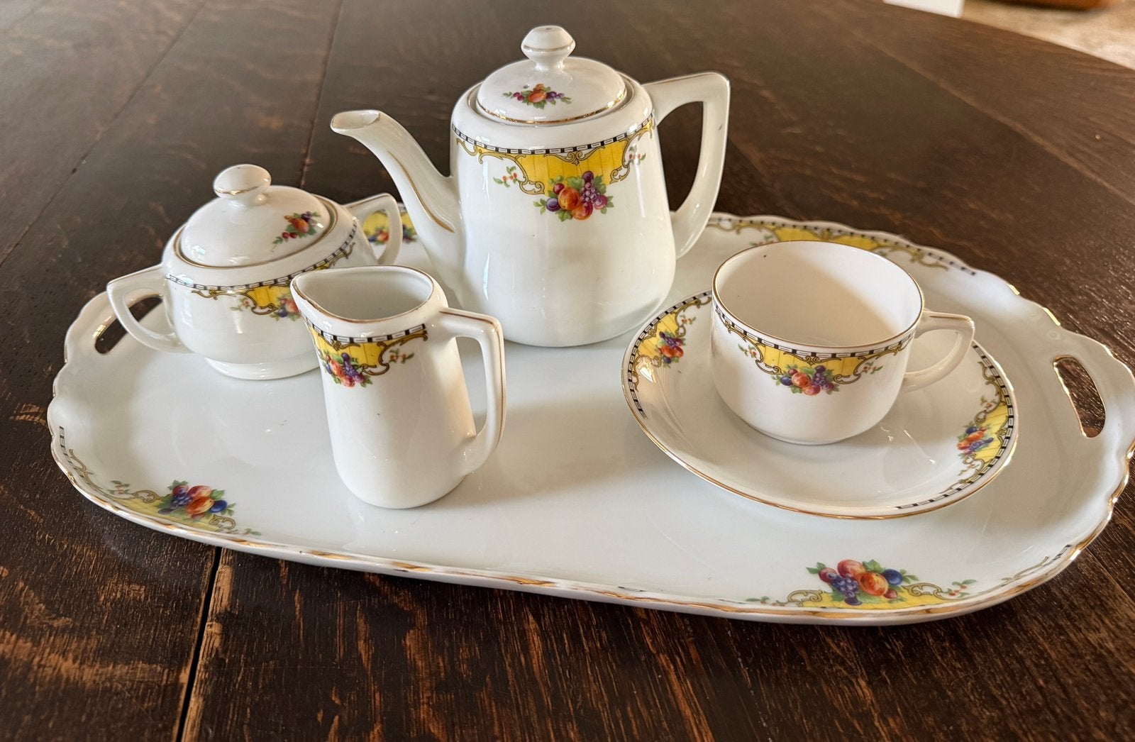 Service à café/thé en porcelaine Vintage Victoria China — Cz, Enlèvement