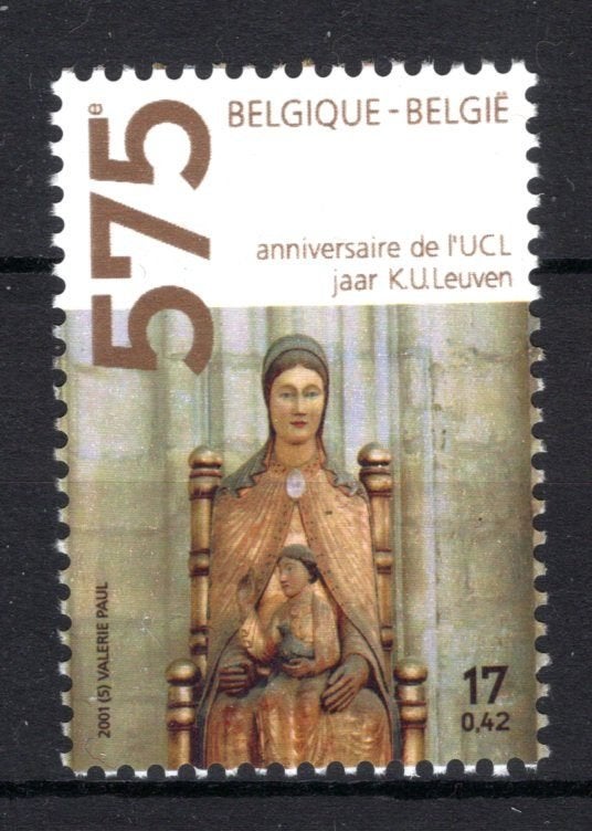 2979 MNH** 2001 - Université catholique de Louvain, Envoi, Non oblitéré, Neuf