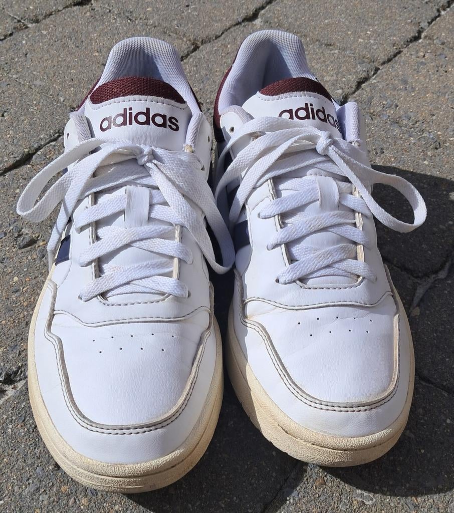 adidas Hoops 3, maat 40 en 2/3, Sport en Fitness, Tennis, Ophalen, Zo goed als nieuw, Schoenen, Adidas