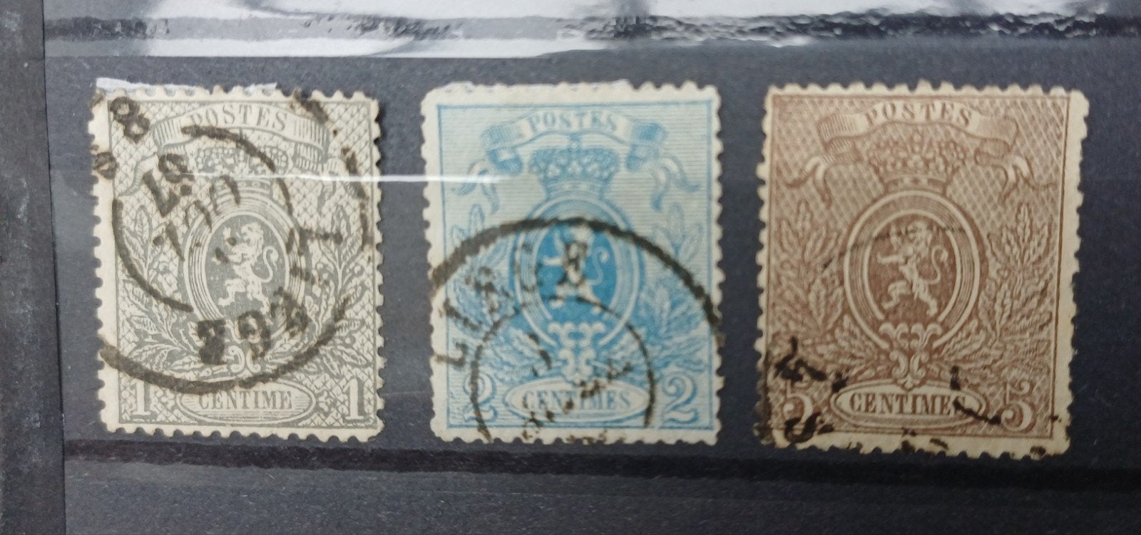 Nrs 23 24 en 25 tanding 14,5, Postzegels en Munten, Postzegels | Europa | België, Ophalen of Verzenden