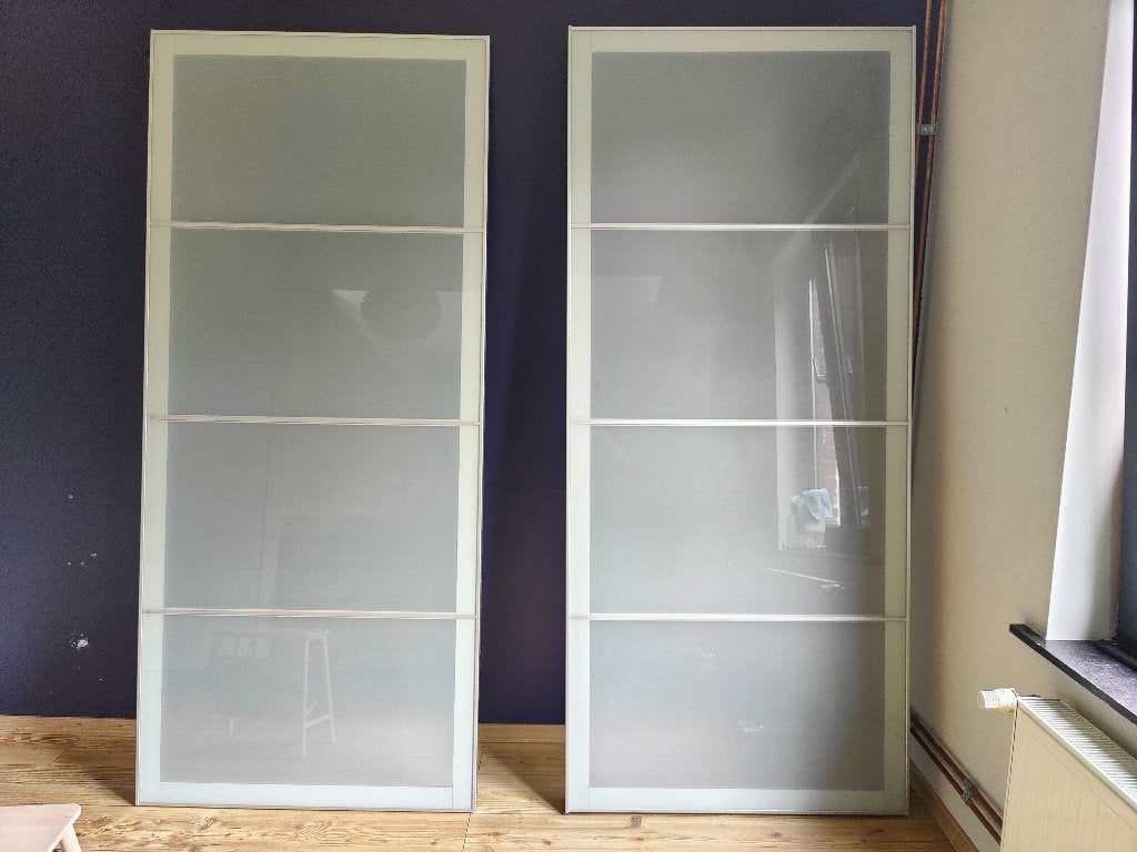 Ikea pax schuifdeuren (set van 2), Ophalen, Gebruikt, 200 cm of meer, 50 tot 100 cm
