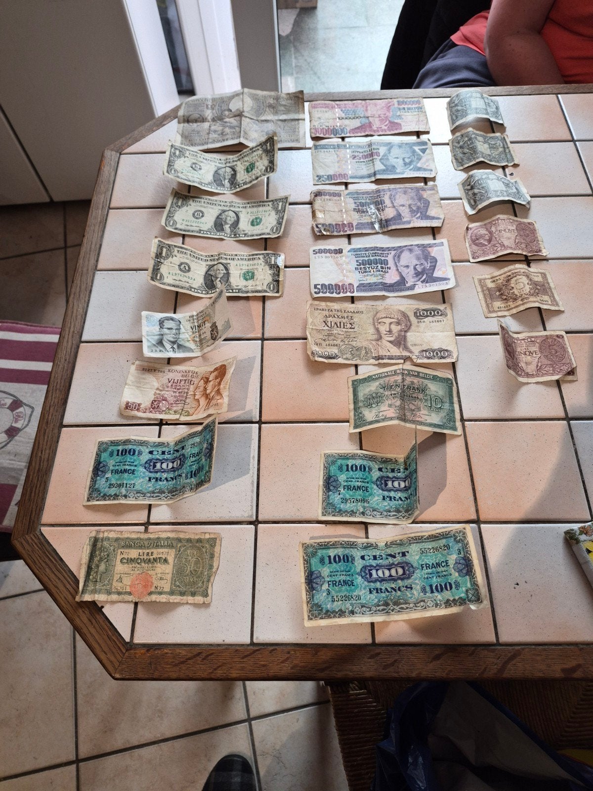 22 billet de banque, Timbres & Monnaies, Billets de banque | Europe | Billets non-euro, Enlèvement, Billets en vrac