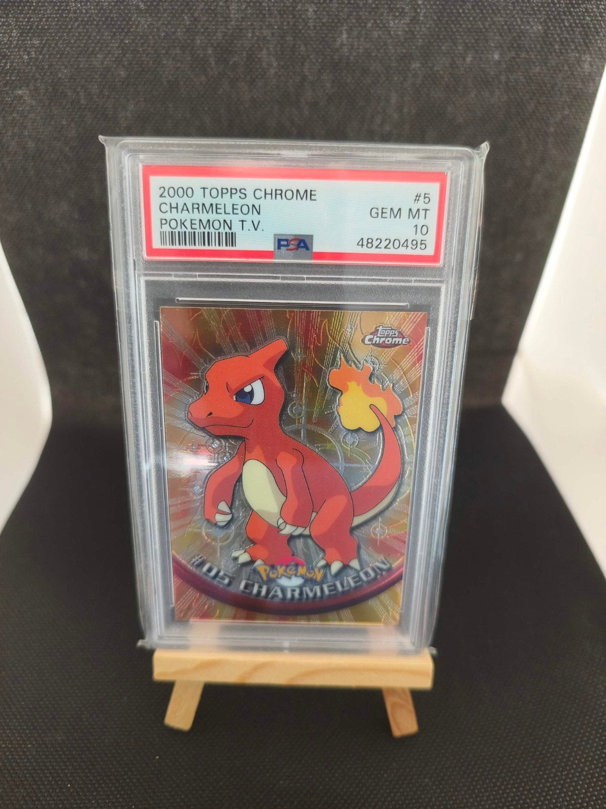 2000 Topps Chrome Charmeleon #5 – PSA 10 GEM MINT - POP 190, Enlèvement ou Envoi, Booster