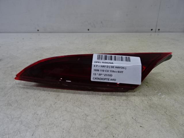 CATADIOPTRE DROIT Opel Insignia (01-2008/03-2017) (23135916), Utilisé, Opel