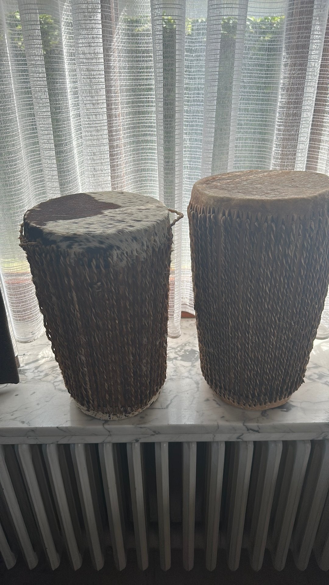 Authentieke Afrikaanse tamtam, Ophalen, Zo goed als nieuw, Hout