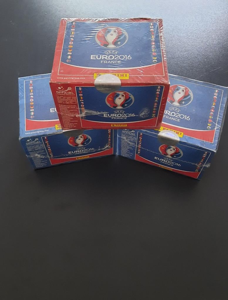 Panini Euro 2016 France - nieuwe gesealde box - 100 zakjes, Enlèvement, Neuf, Sport