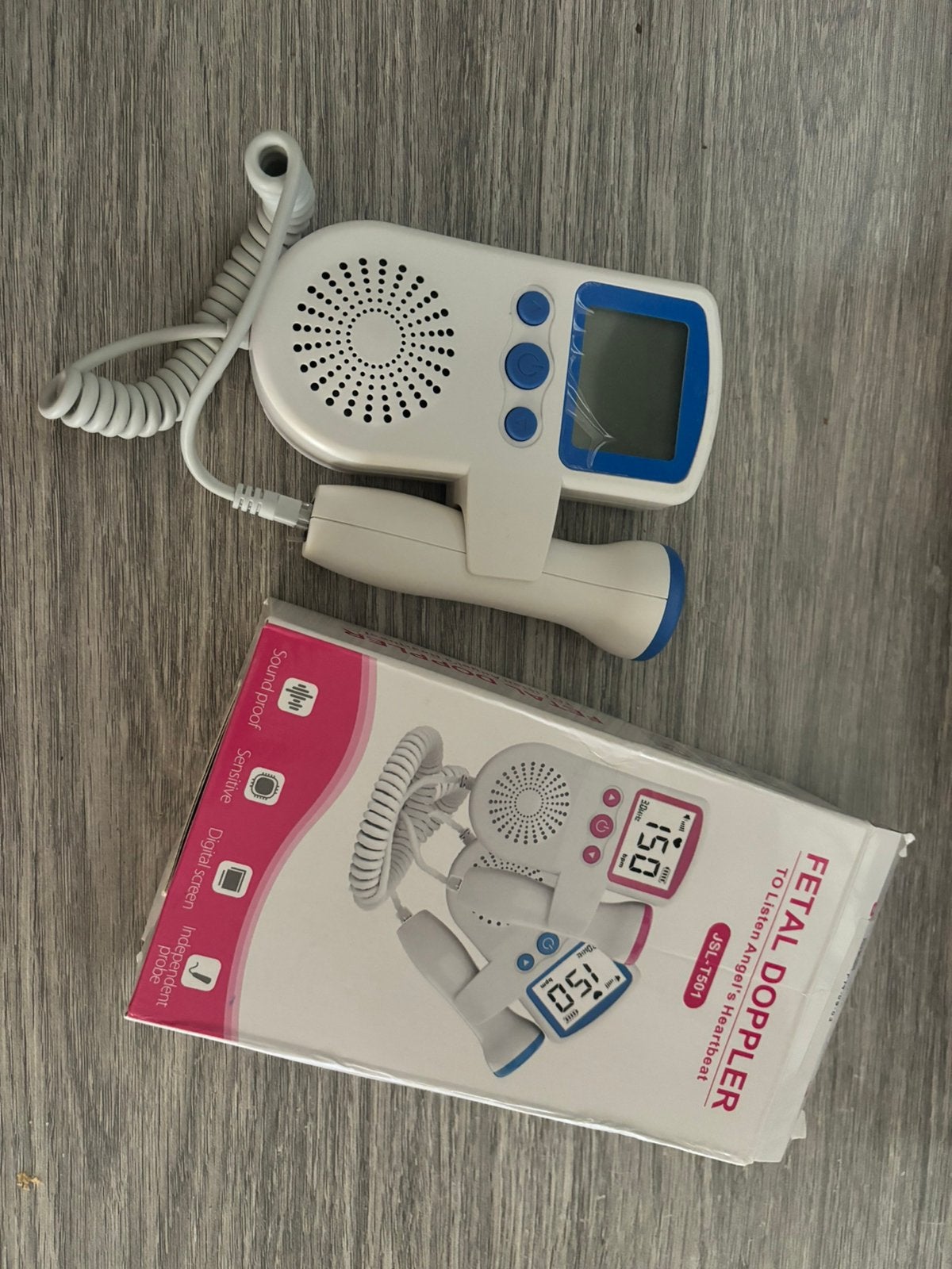 Doppler met luvion ultrasound gel, Ophalen of Verzenden, Zo goed als nieuw