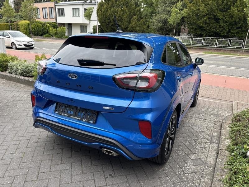 Ford Puma ST-LINE DESIGN MHEV Ecoboost 125PK OC3685 *00132*, Auto's, 121 g/km, Puma, Blauw, Hybride Elektrisch/Benzine