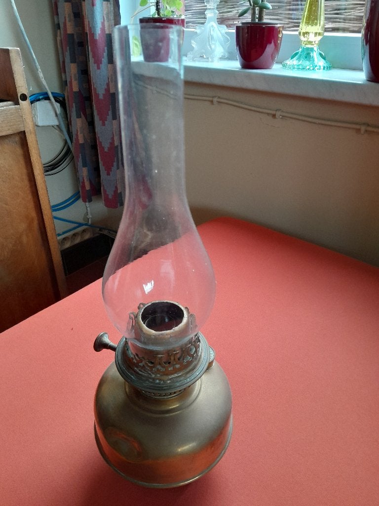 olielamp en glaasjes, Antiek en Kunst, Ophalen of Verzenden