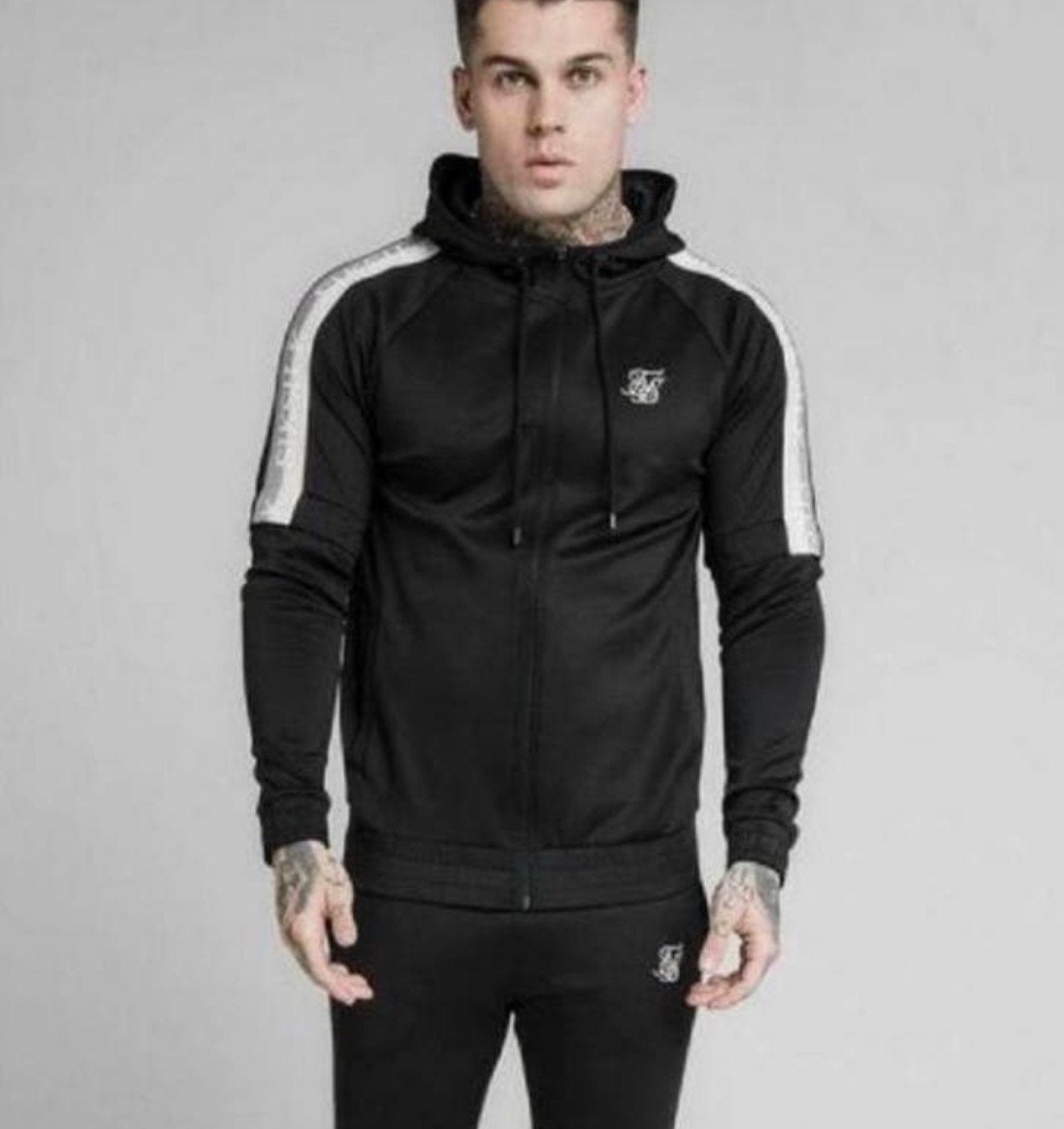 SikSilk Gilet à capuche et manches design XS Cool Hoodie, Enlèvement ou Envoi, Neuf, Taille 46 (S) ou plus petite, Noir