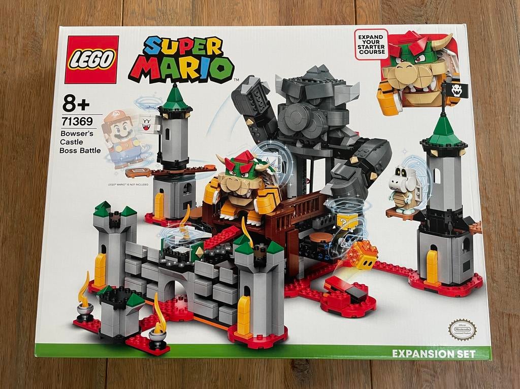 NIEUW LEGO 71369 Eindbaasgevecht op Bowsers kasteel, Overige thema's, Lego, Nieuw, Ophalen of Verzenden