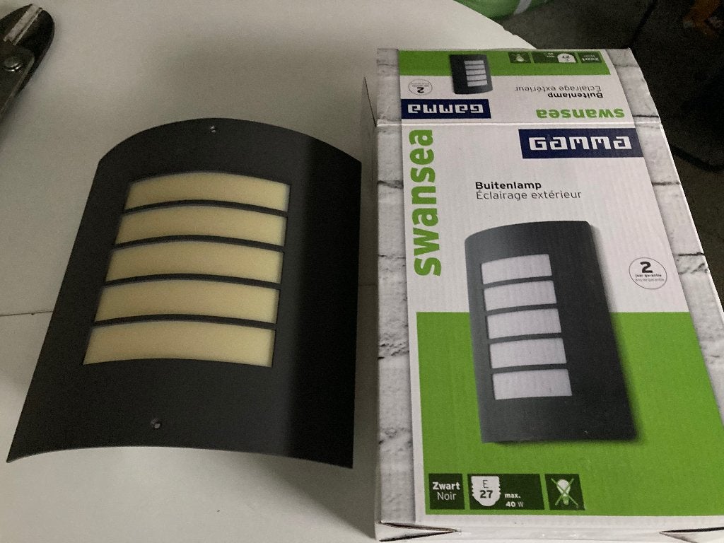 3 buitenlampen, Tuin en Terras, Buitenverlichting, Ophalen, Gebruikt, Minder dan 50 watt, Overige typen