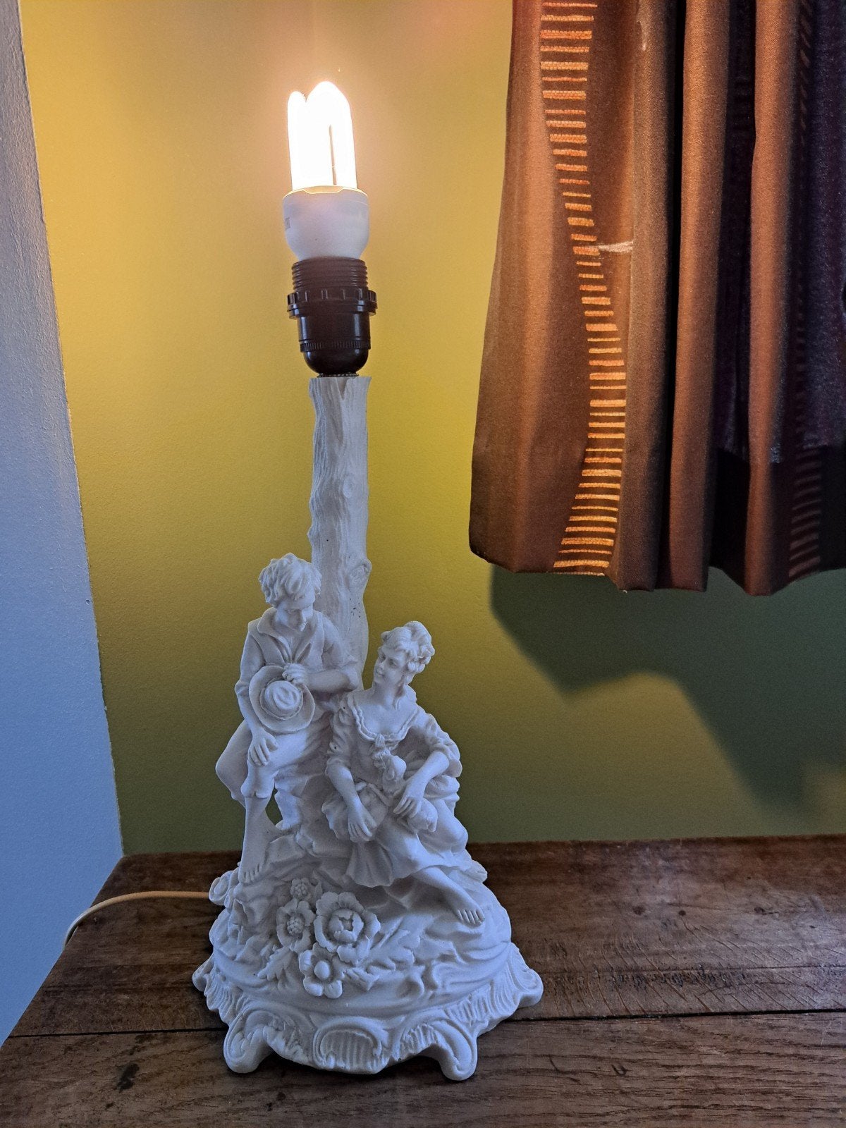 Lampe de chevet vintage, Ophalen of Verzenden