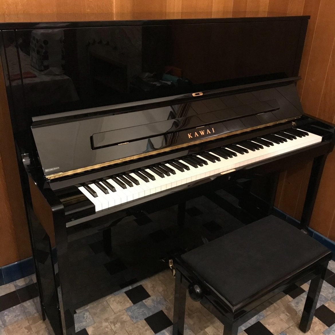 Piano Kawai K500 PE Noir, Musique & Instruments, Enlèvement, Comme neuf, Noir, Piano