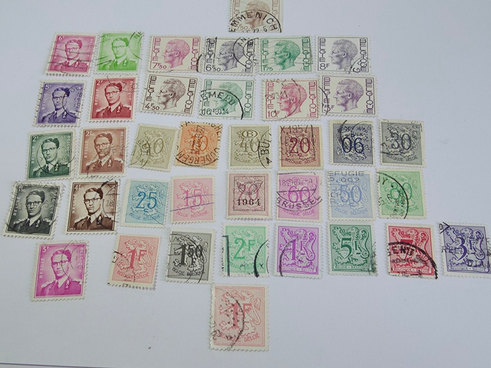 Belgie 1960-1970, Ophalen of Verzenden, Gestempeld