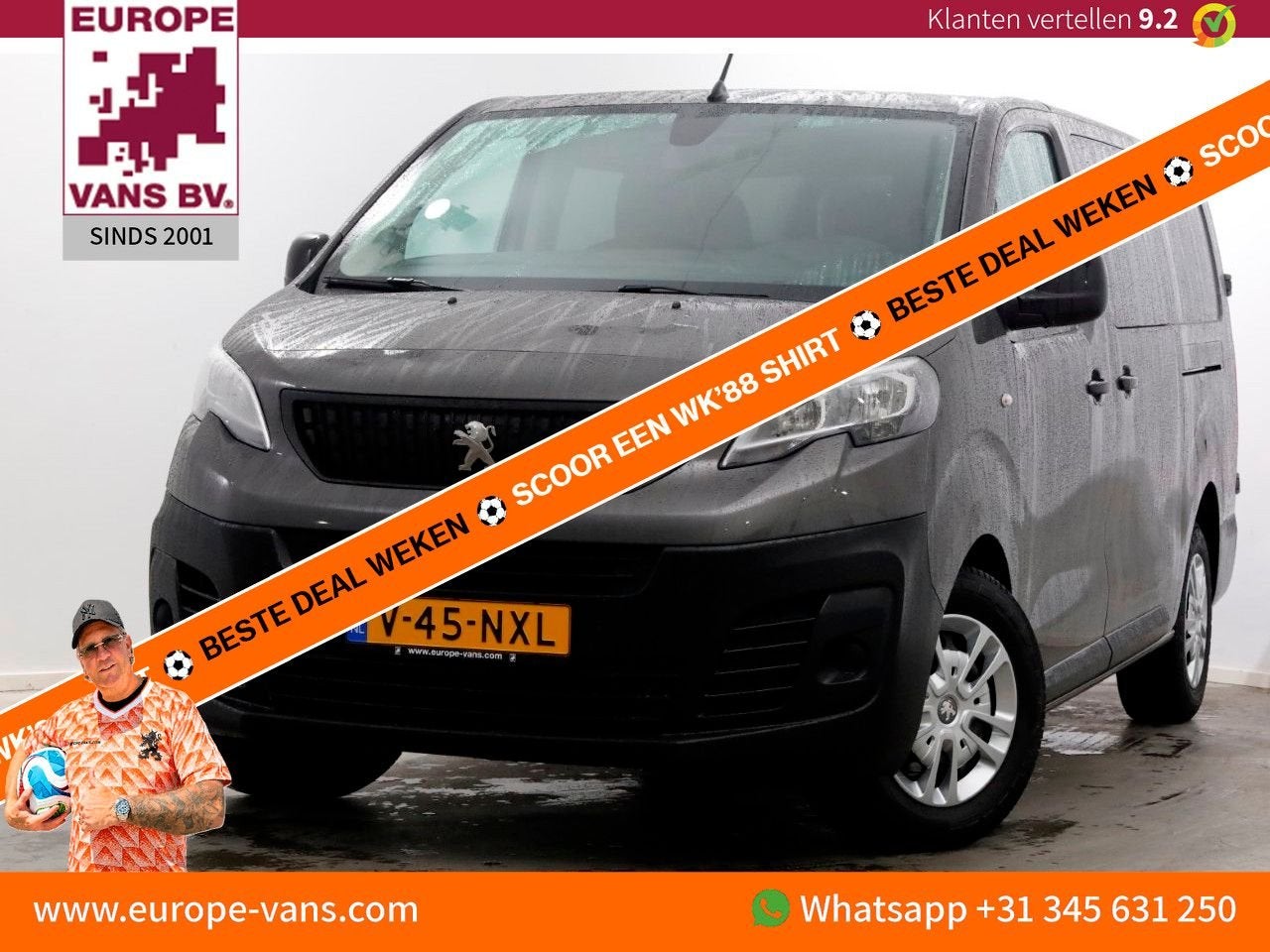 Peugeot Expert 2.0 BlueHDI 145pk L3 D.C. Navi/Camera/2x Schu, Argent ou Gris, Achat, Entreprise, Diesel
