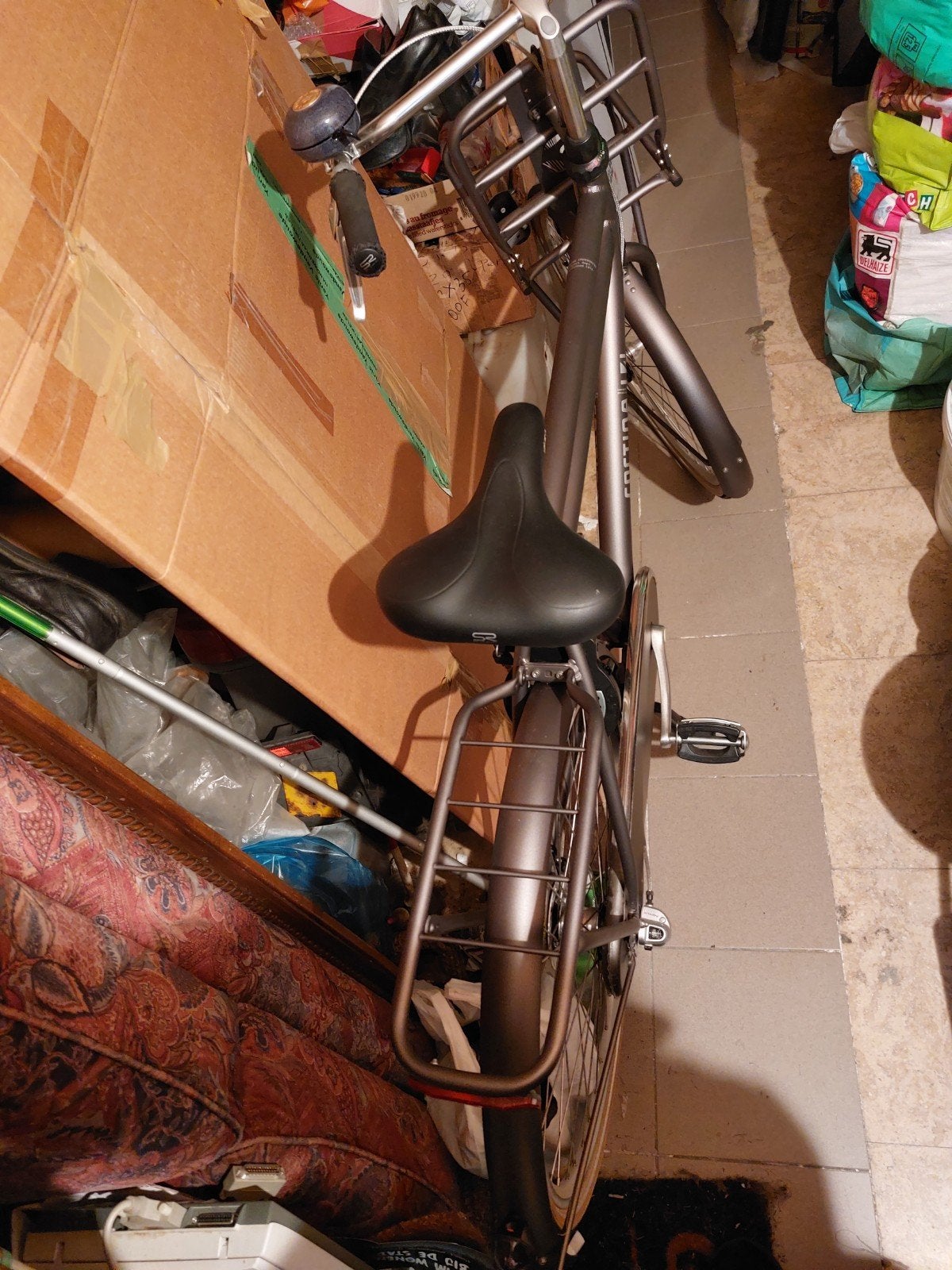 mooie nieuwe herenfiets Cortina met aankoop bewijs factuur, Versnellingen, Nieuw, 61 tot 65 cm, Trommelrem