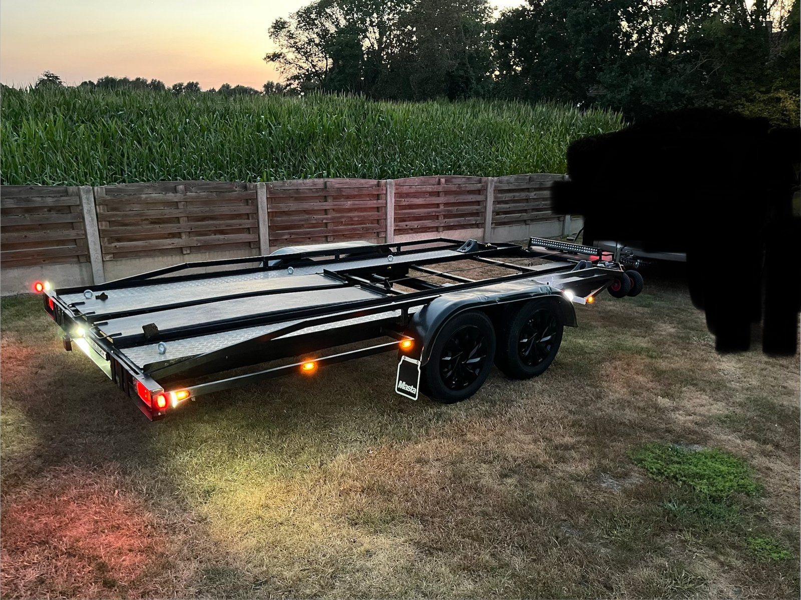 Autotrailer te koop,volledig gerestaureerd, Auto diversen, Aanhangers en Bagagewagens, Ophalen, Zo goed als nieuw