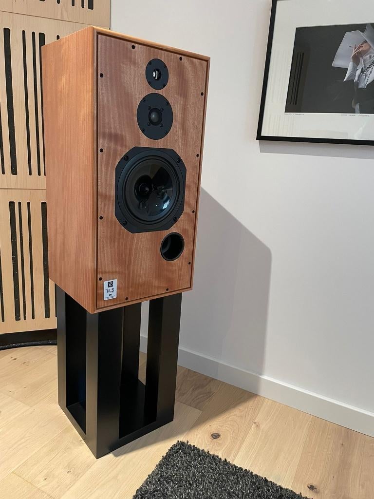 Harbeth Super HL5 Plus XD + ROBOLI stands, Audio, Tv en Foto, Ophalen, Zo goed als nieuw